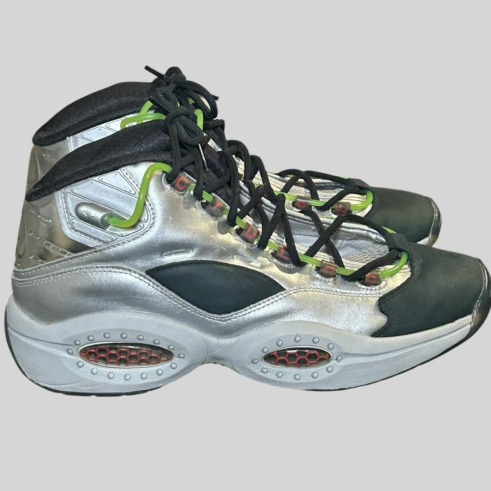 [FW7548] Mens Reebok Question Mid  Sz 12 Illuminations Minions Guru's Lab